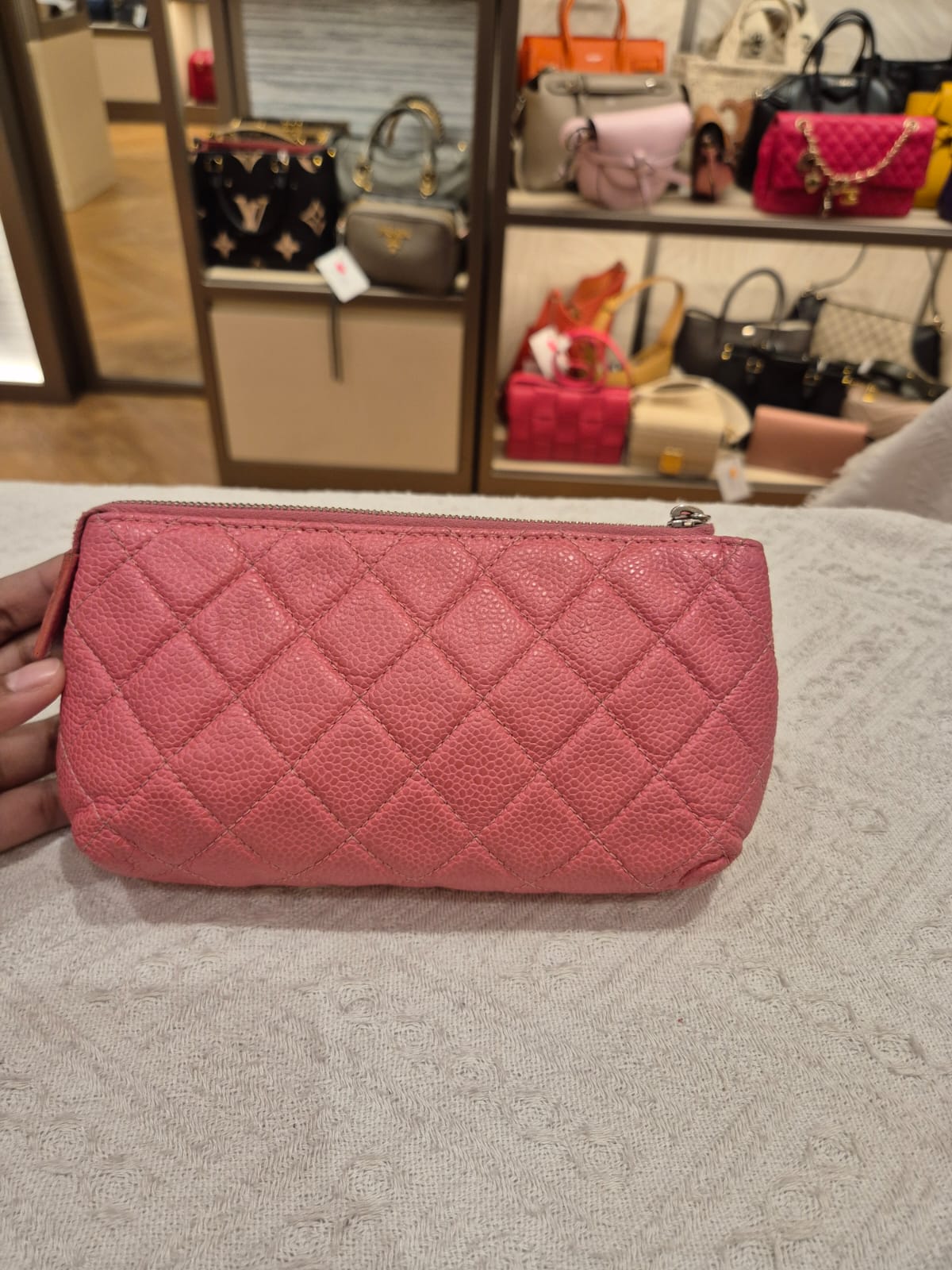 Chanel Pouch Pink