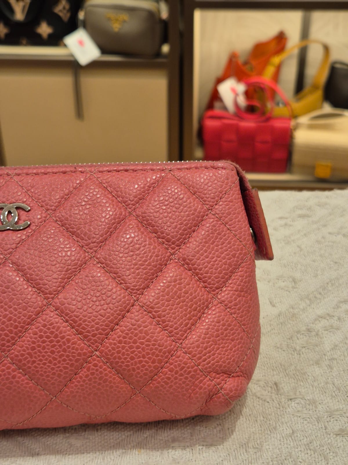 Chanel Pouch Pink