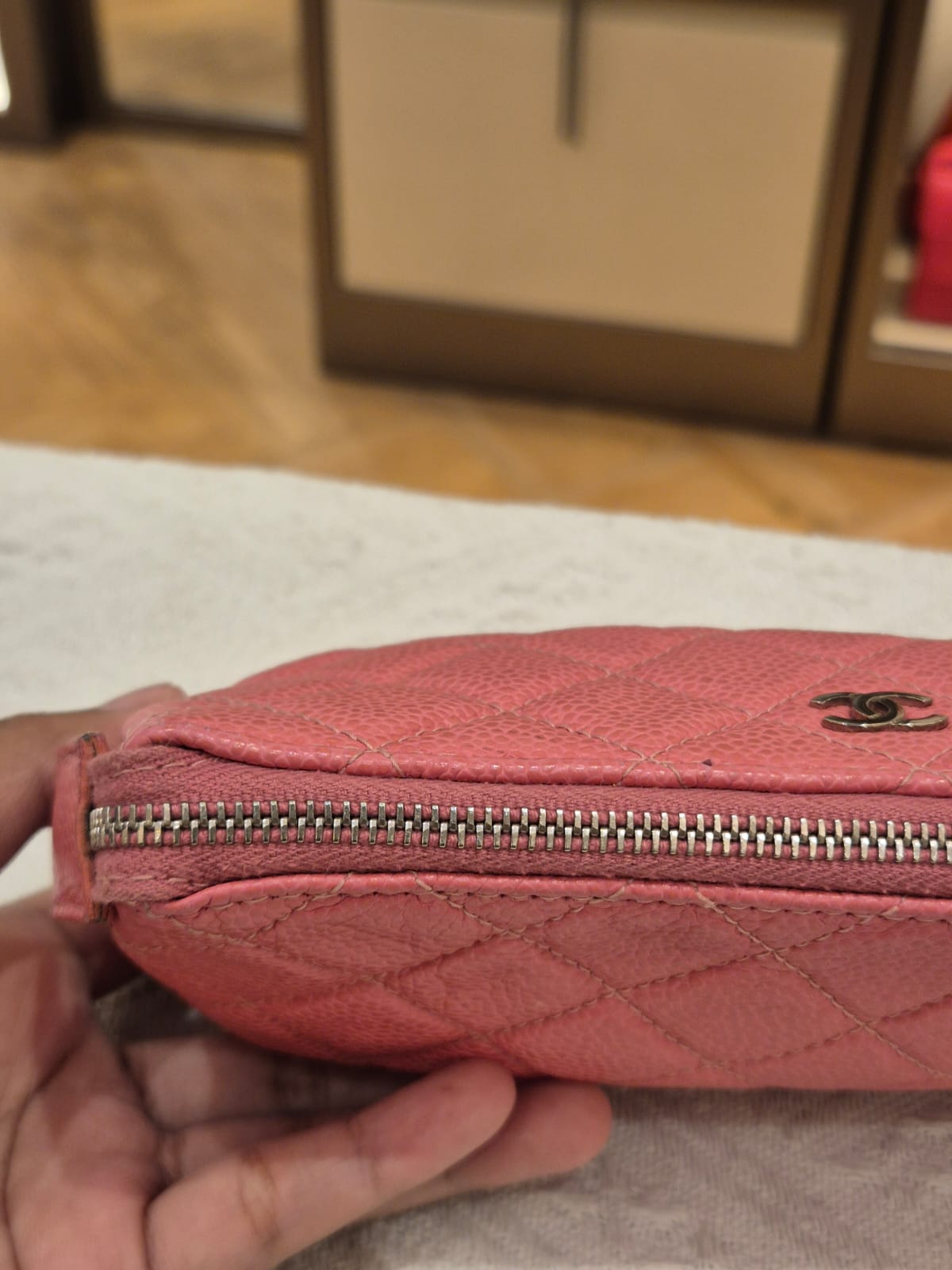 Chanel Pouch Pink