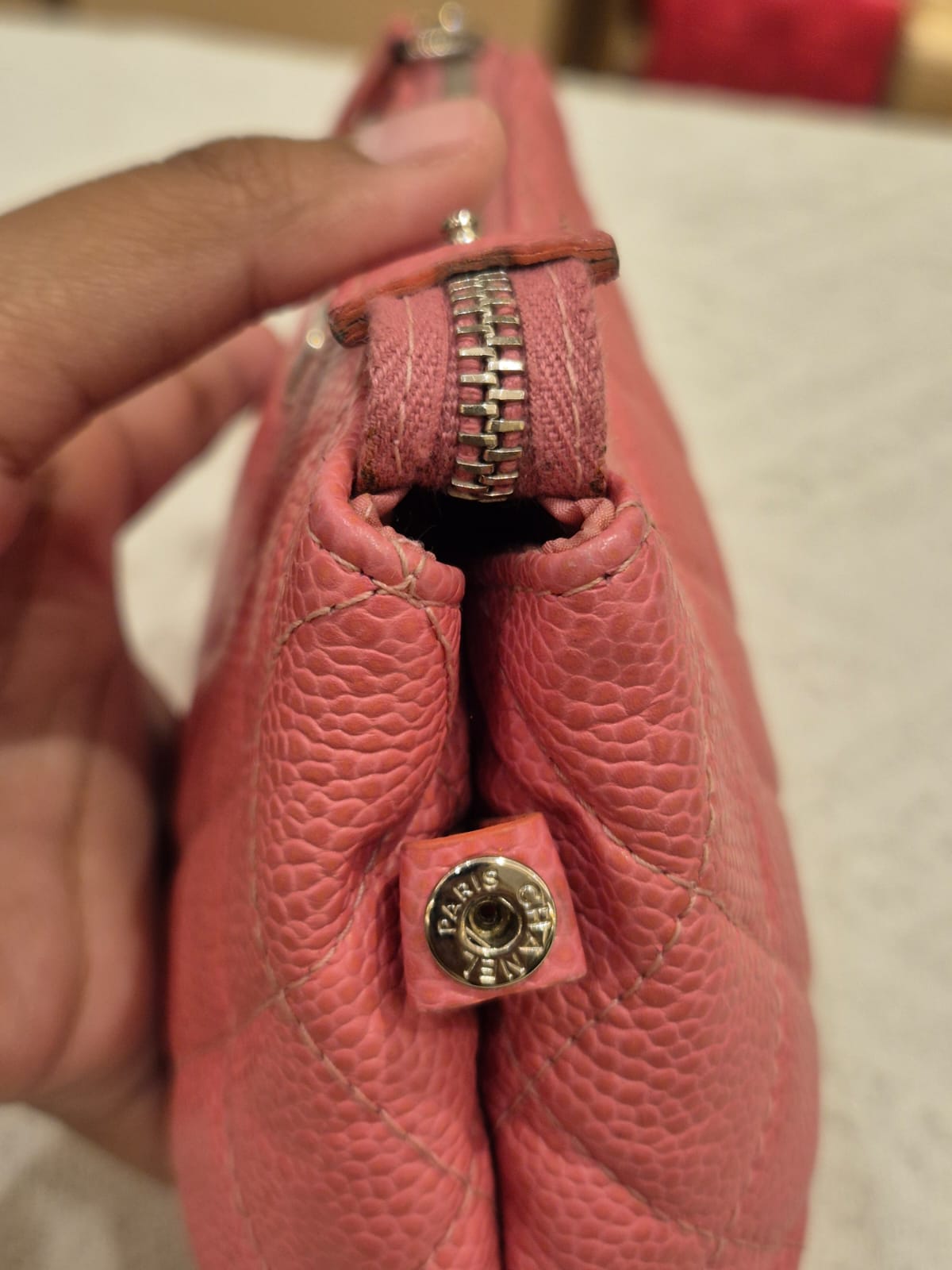 Chanel Pouch Pink