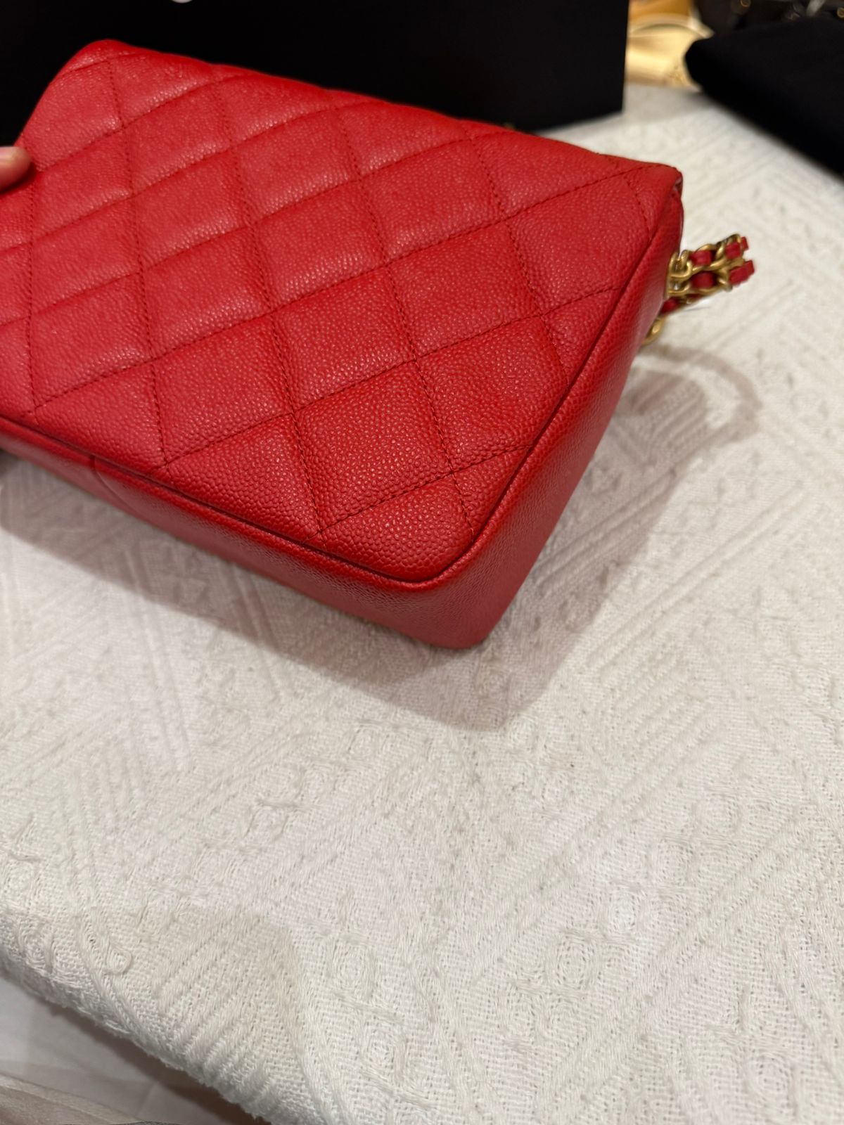 Chanel Melody Chain Flap Caviar