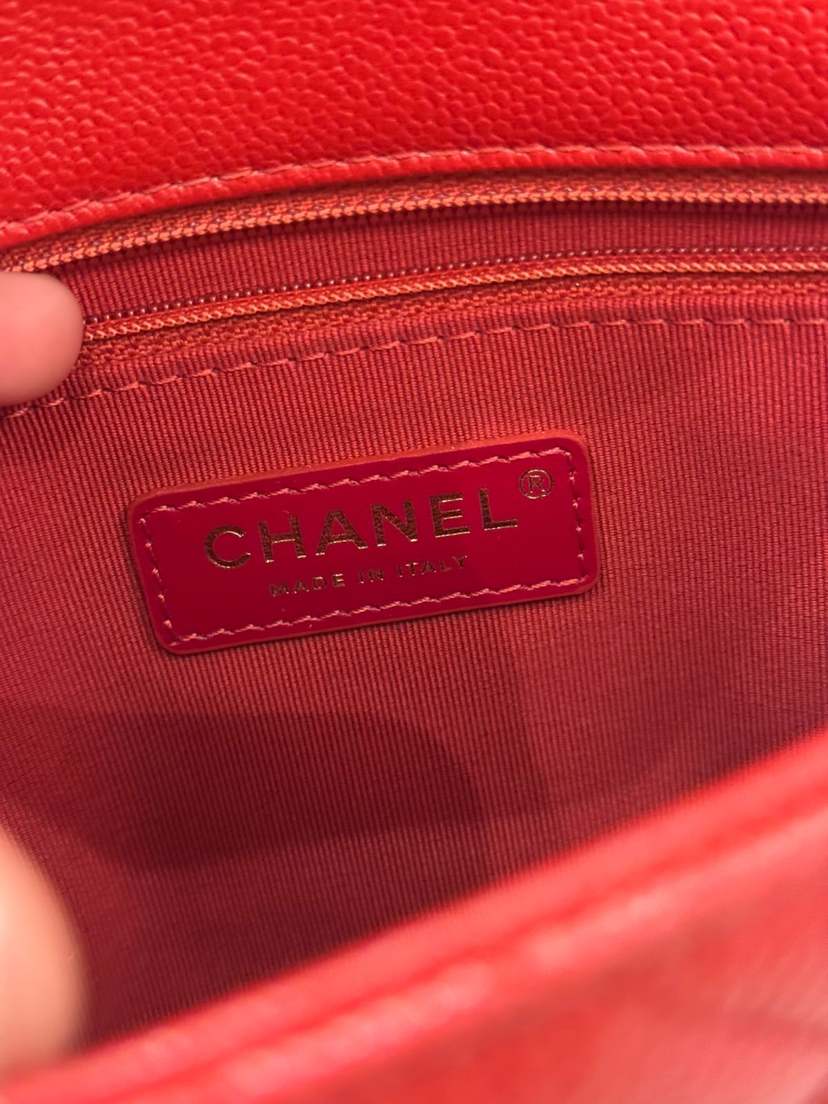 Chanel Melody Chain Flap Caviar