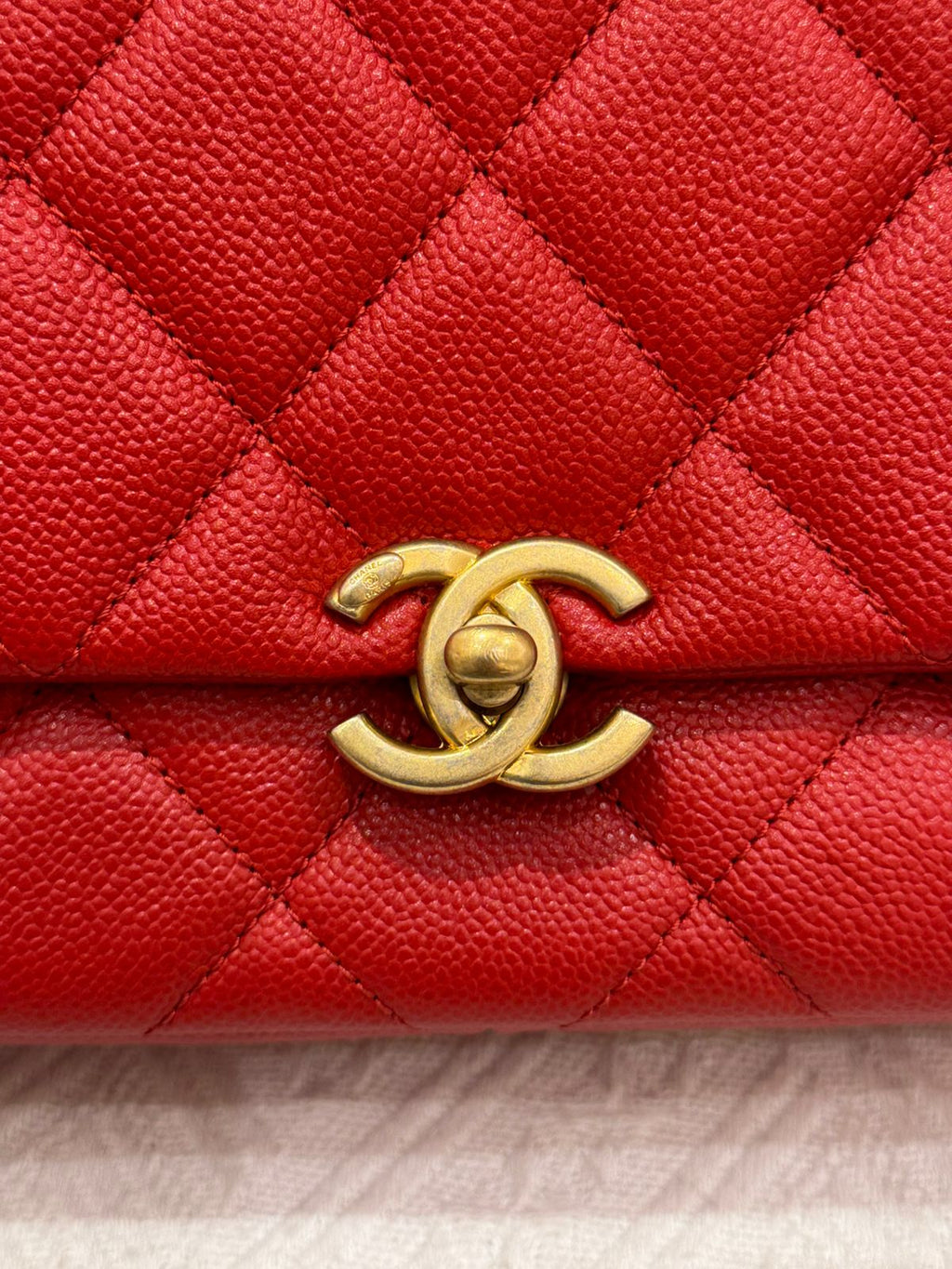 Chanel Melody Chain Flap Caviar