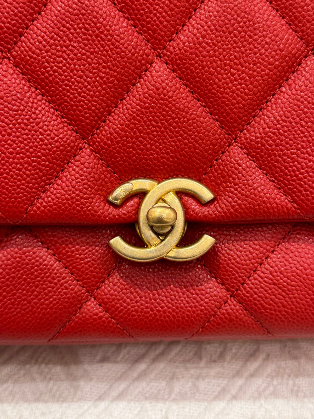 Chanel Melody Chain Flap Caviar