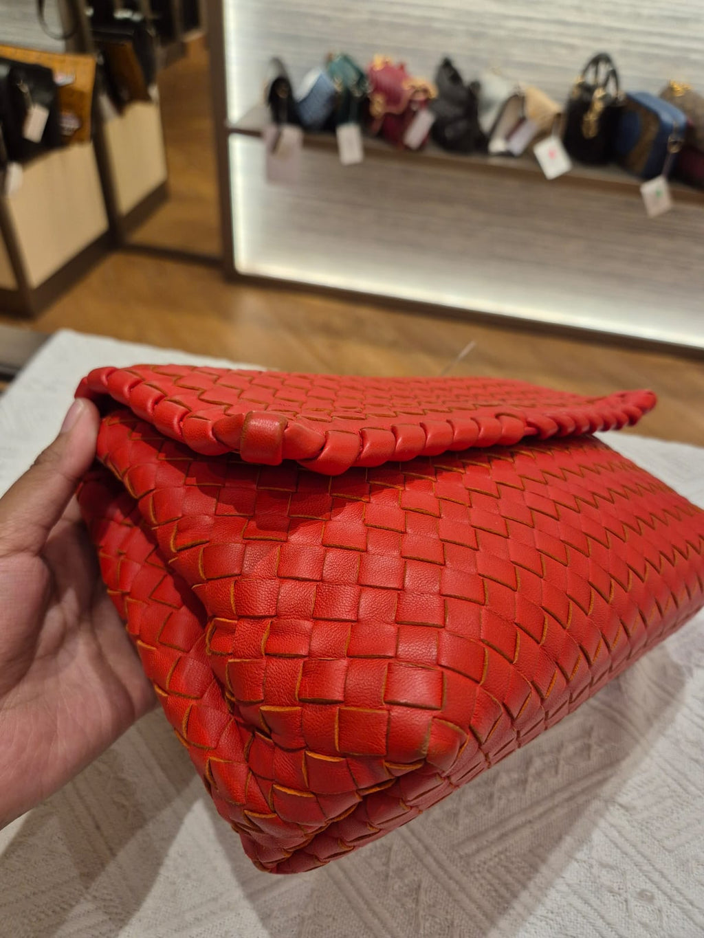 Bottega Veneta Olimpia Intercciato