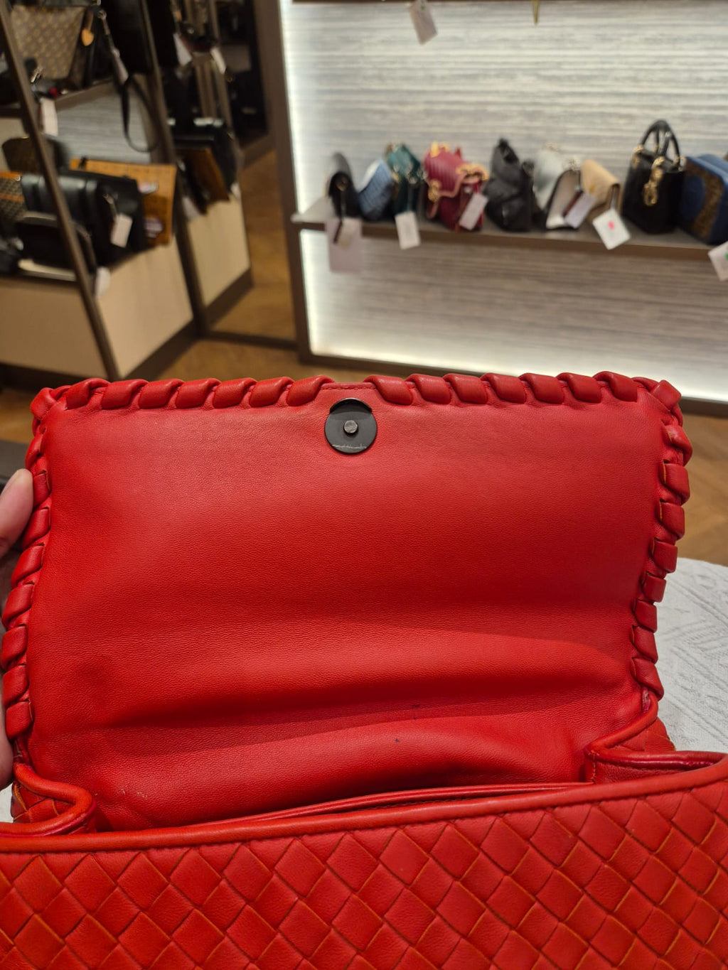Bottega Veneta Olimpia Intercciato