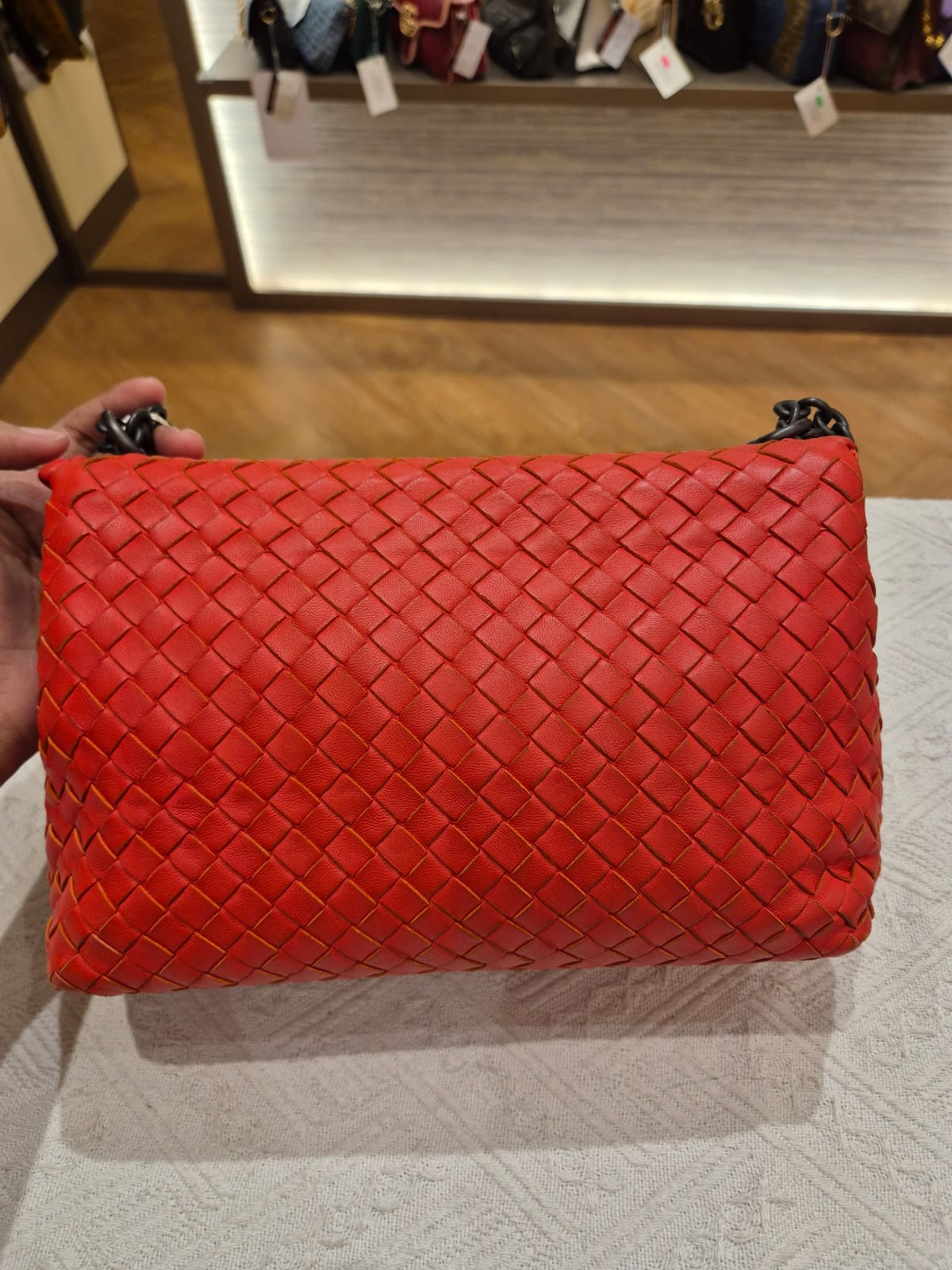 Bottega Veneta Olimpia Intercciato