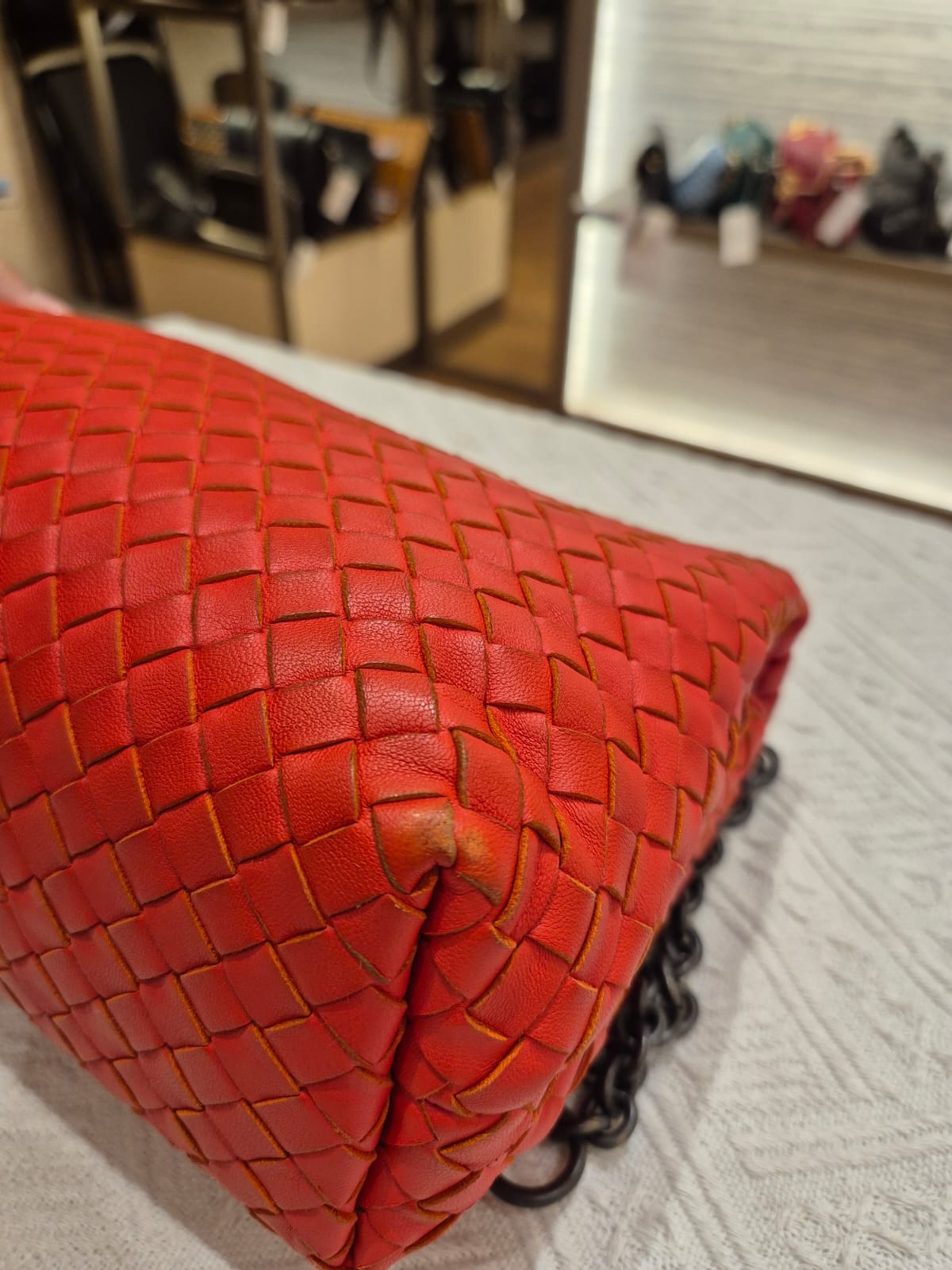 Bottega Veneta Olimpia Intercciato