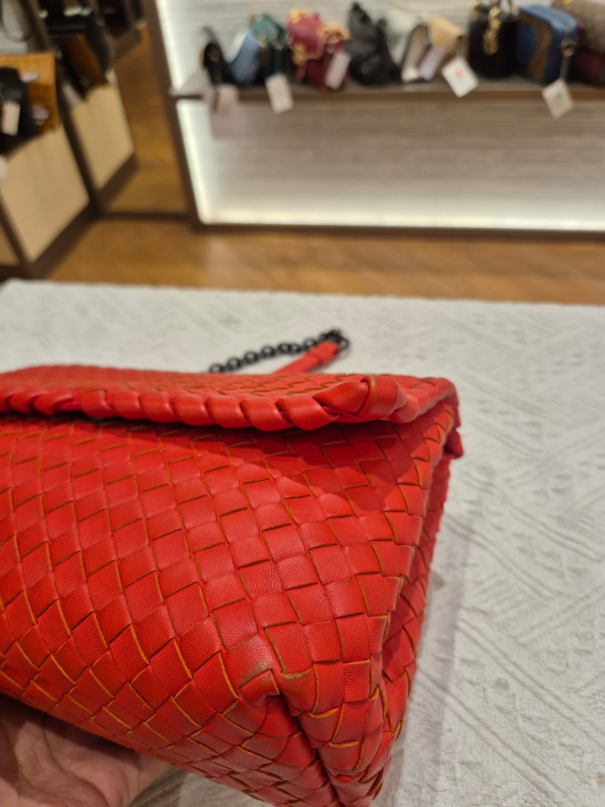Bottega Veneta Olimpia Intercciato