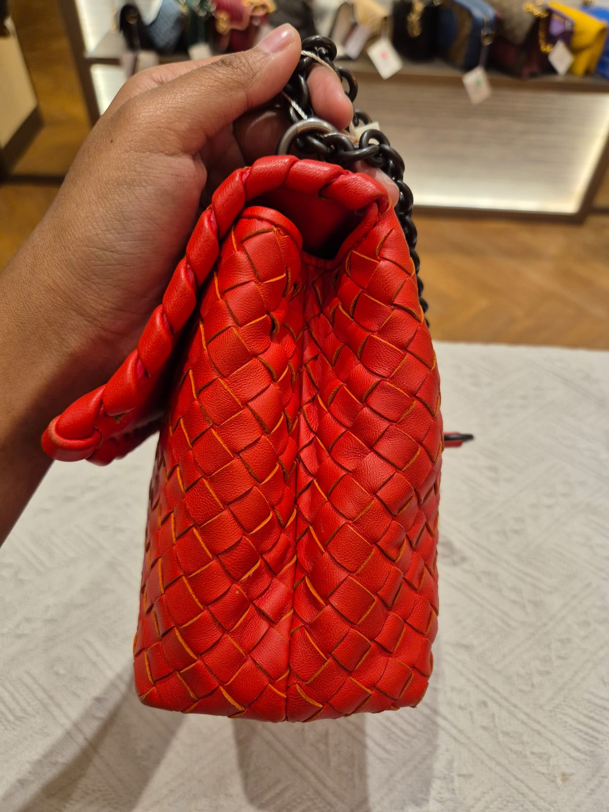 Bottega Veneta Olimpia Intercciato