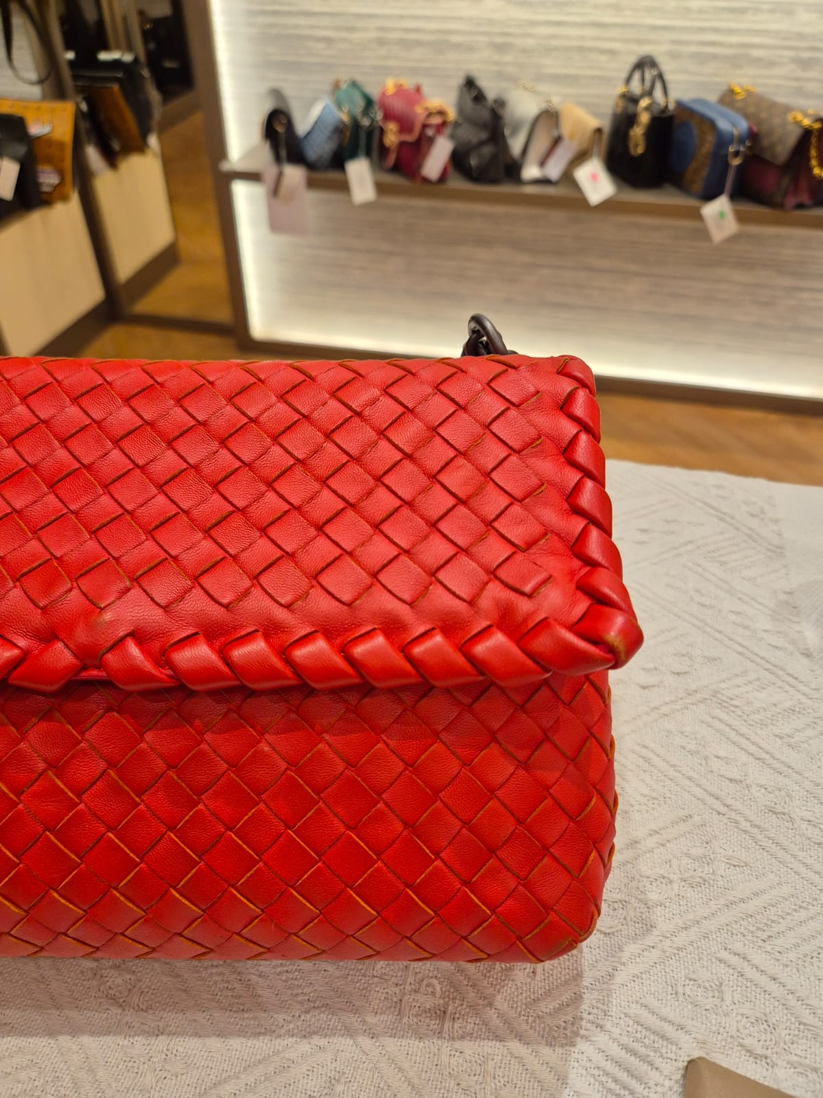 Bottega Veneta Olimpia Intercciato