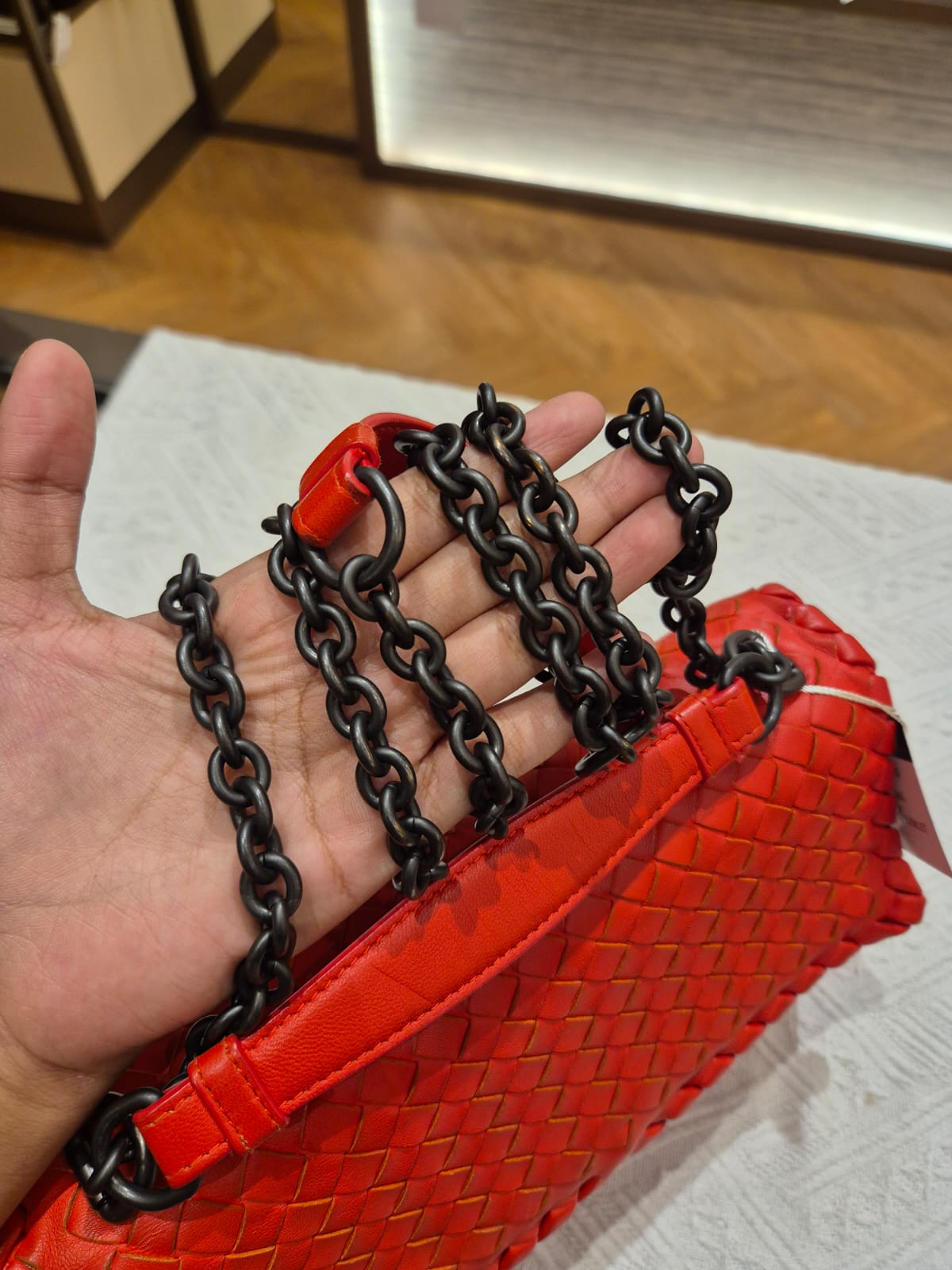 Bottega Veneta Olimpia Intercciato