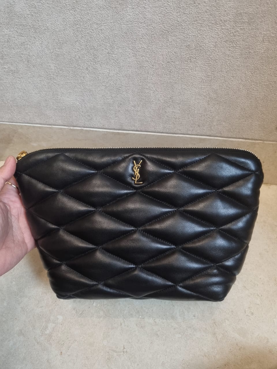 Saint Laurent Quilt Clutch