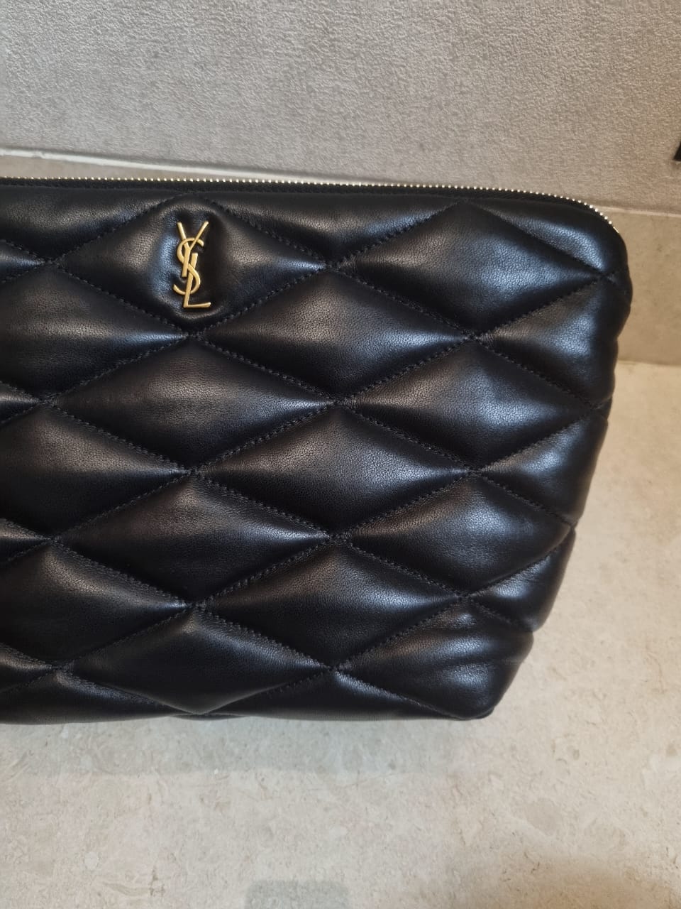 Saint Laurent Quilt Clutch