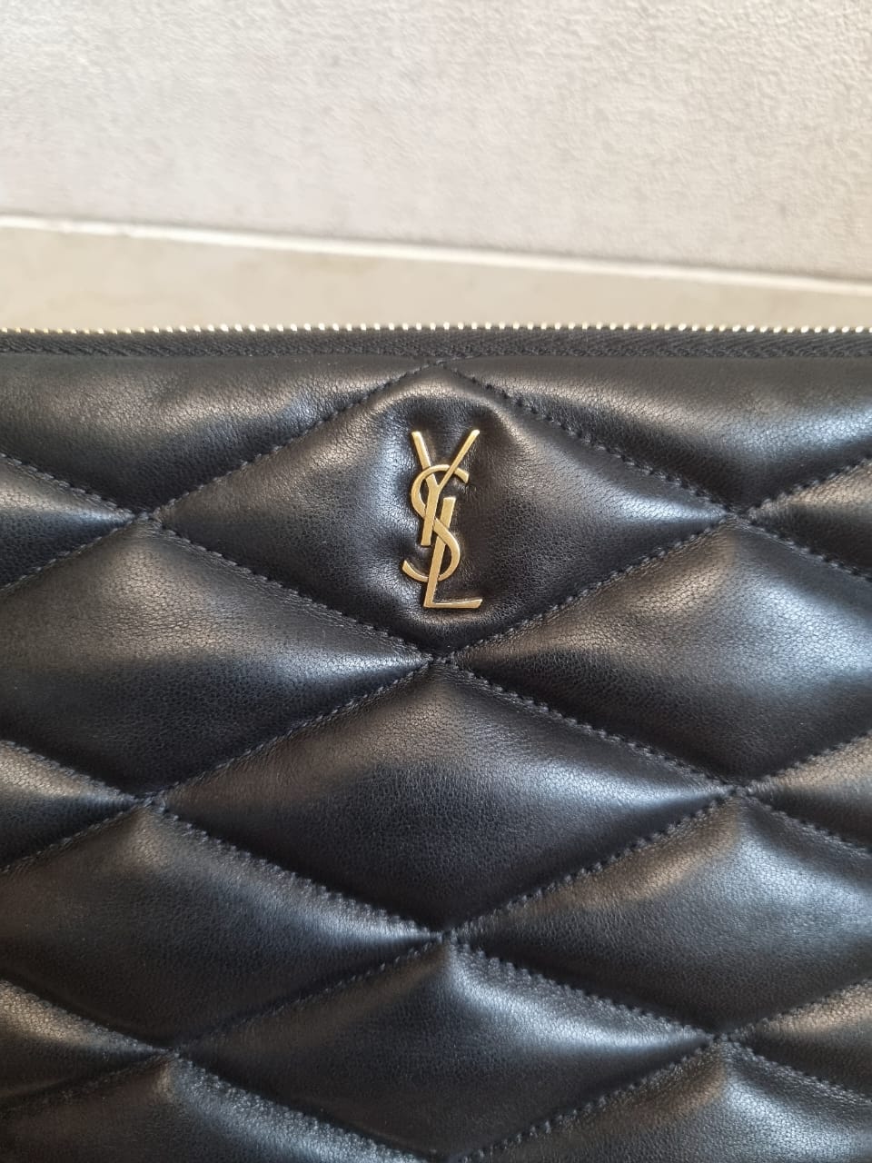 Saint Laurent Quilt Clutch