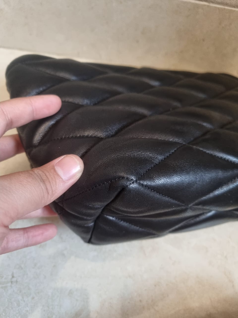 Saint Laurent Quilt Clutch
