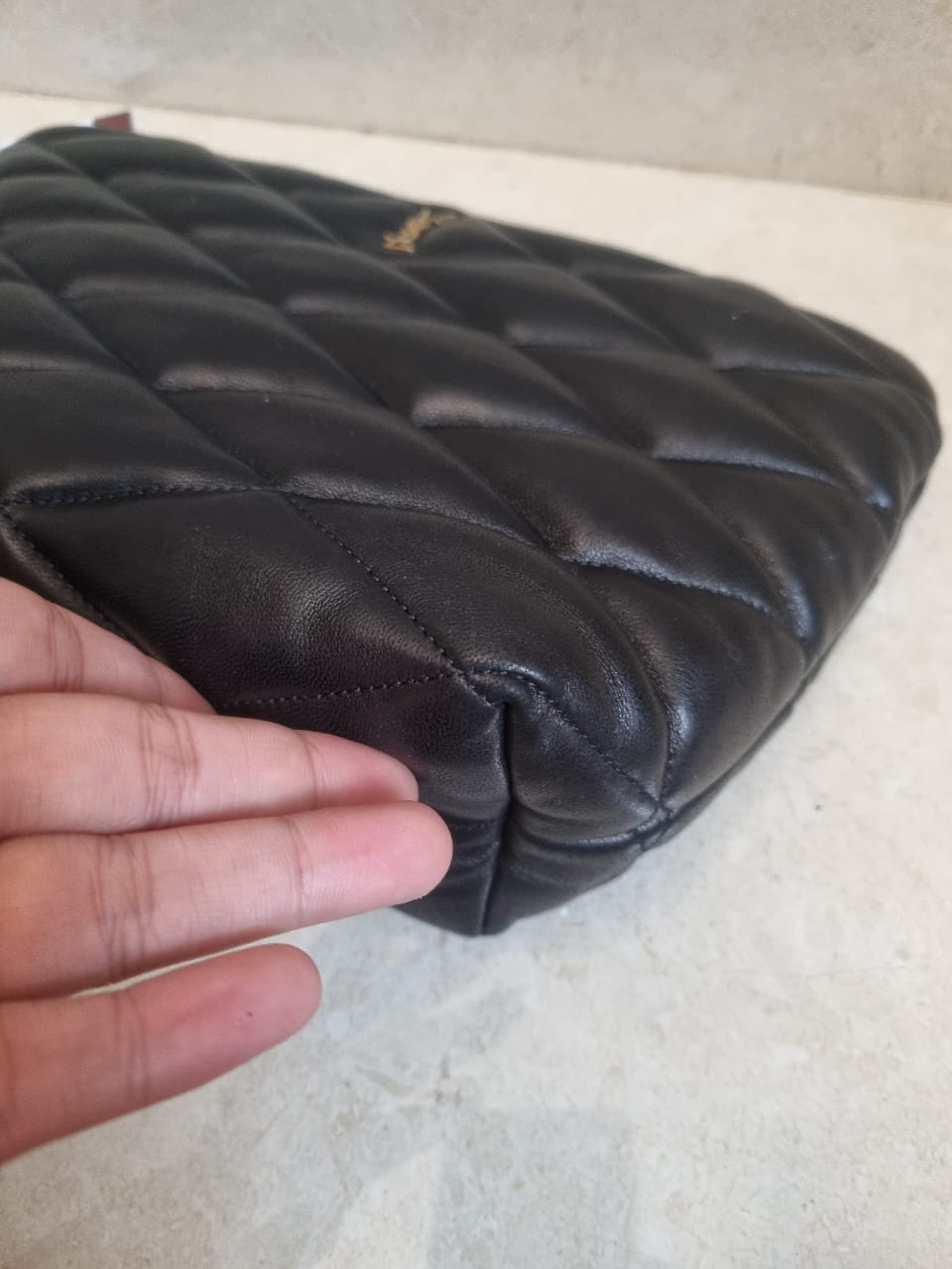 Saint Laurent Quilt Clutch