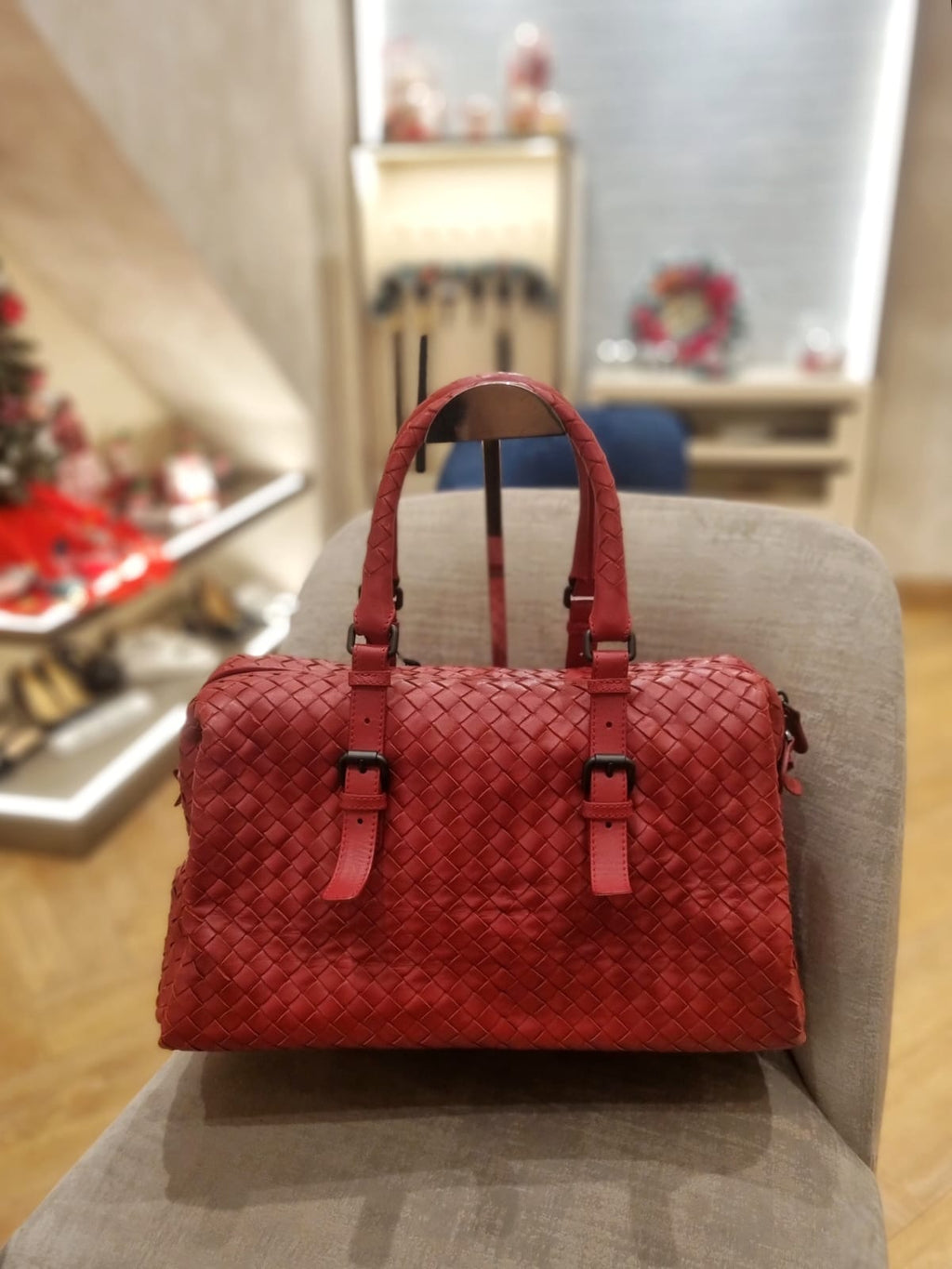 Bottega Veneta Boston Interciato