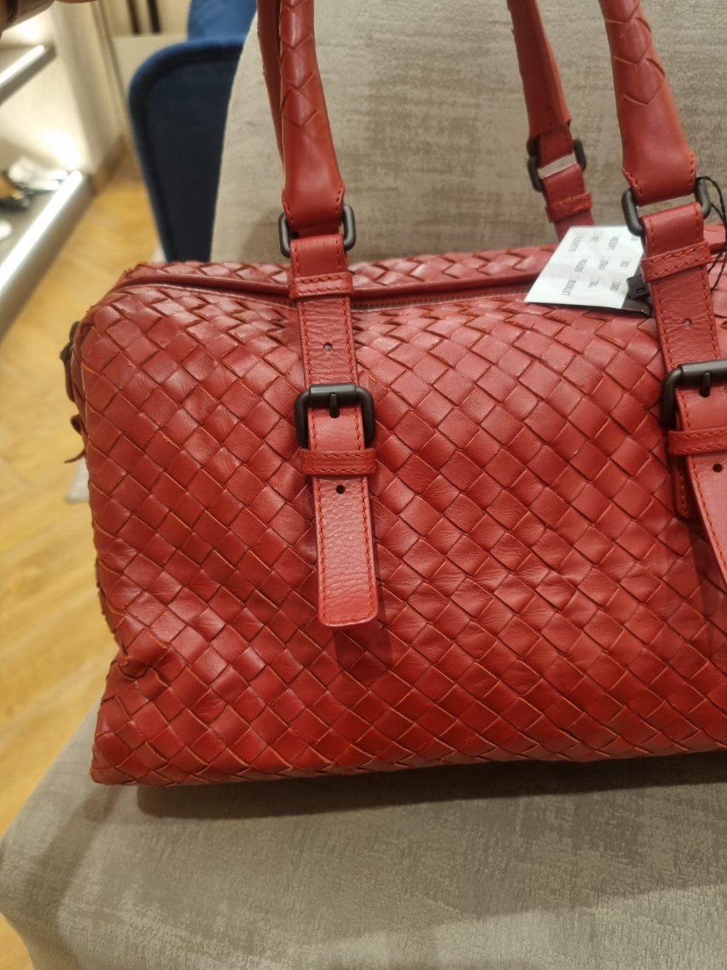 Bottega Veneta Boston Interciato