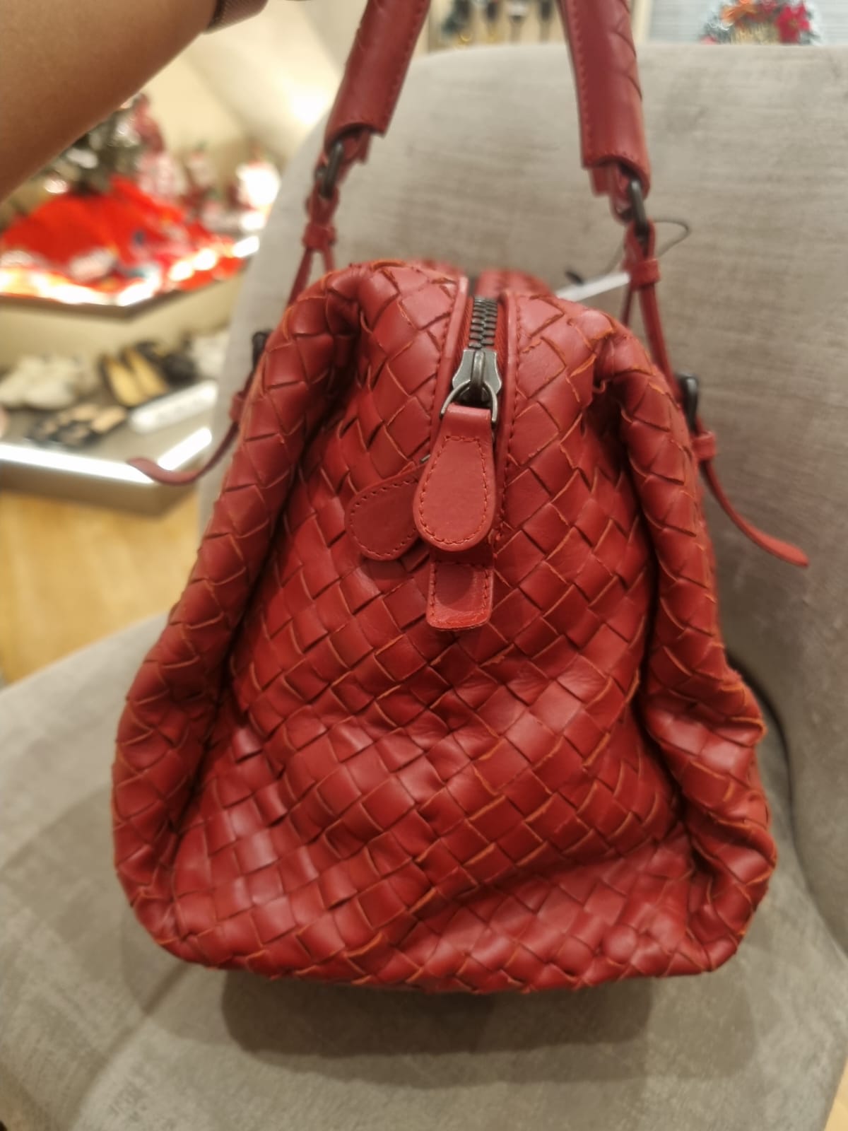 Bottega Veneta Boston Interciato