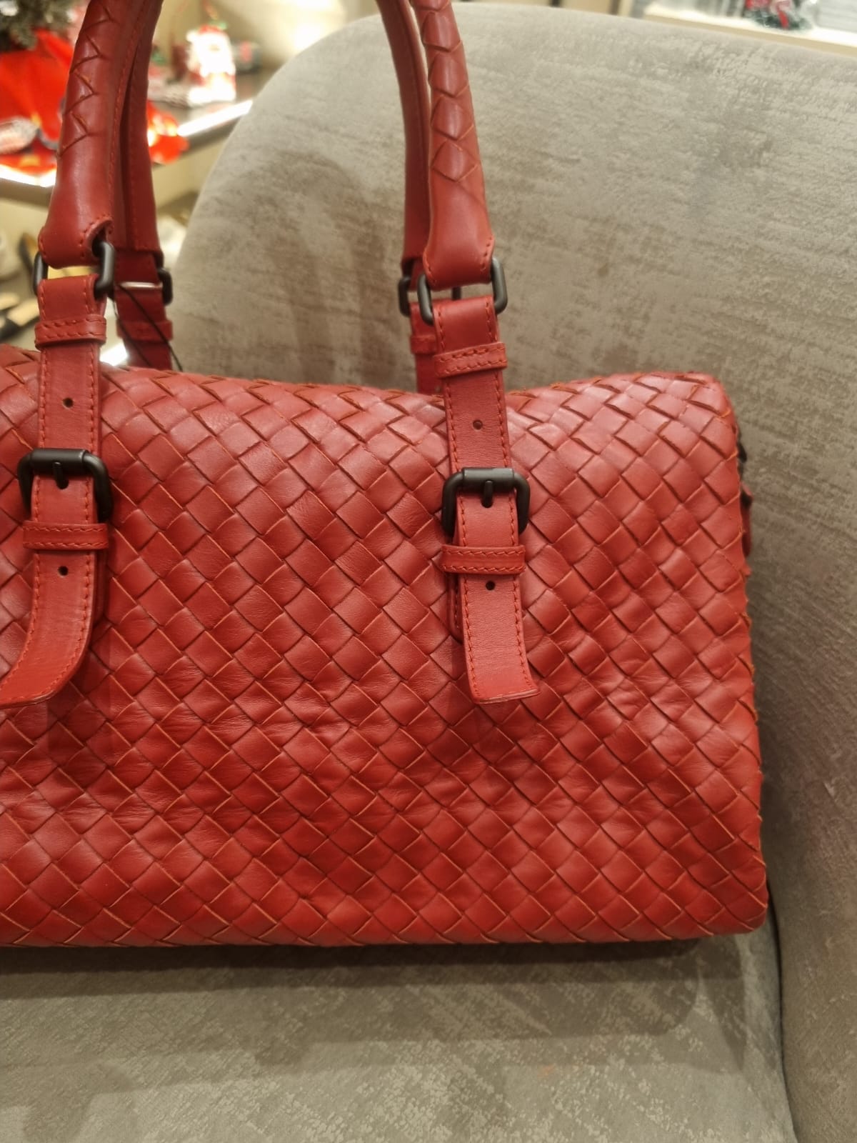 Bottega Veneta Boston Interciato