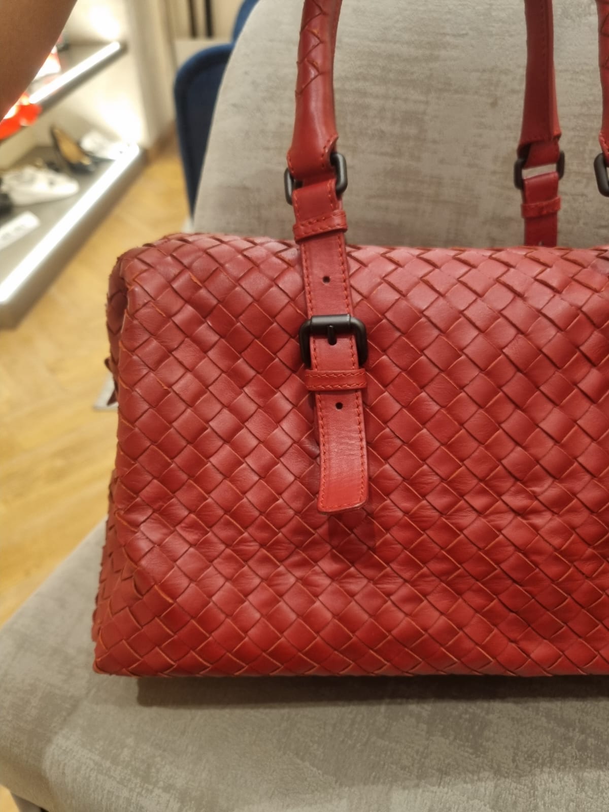 Bottega Veneta Boston Interciato