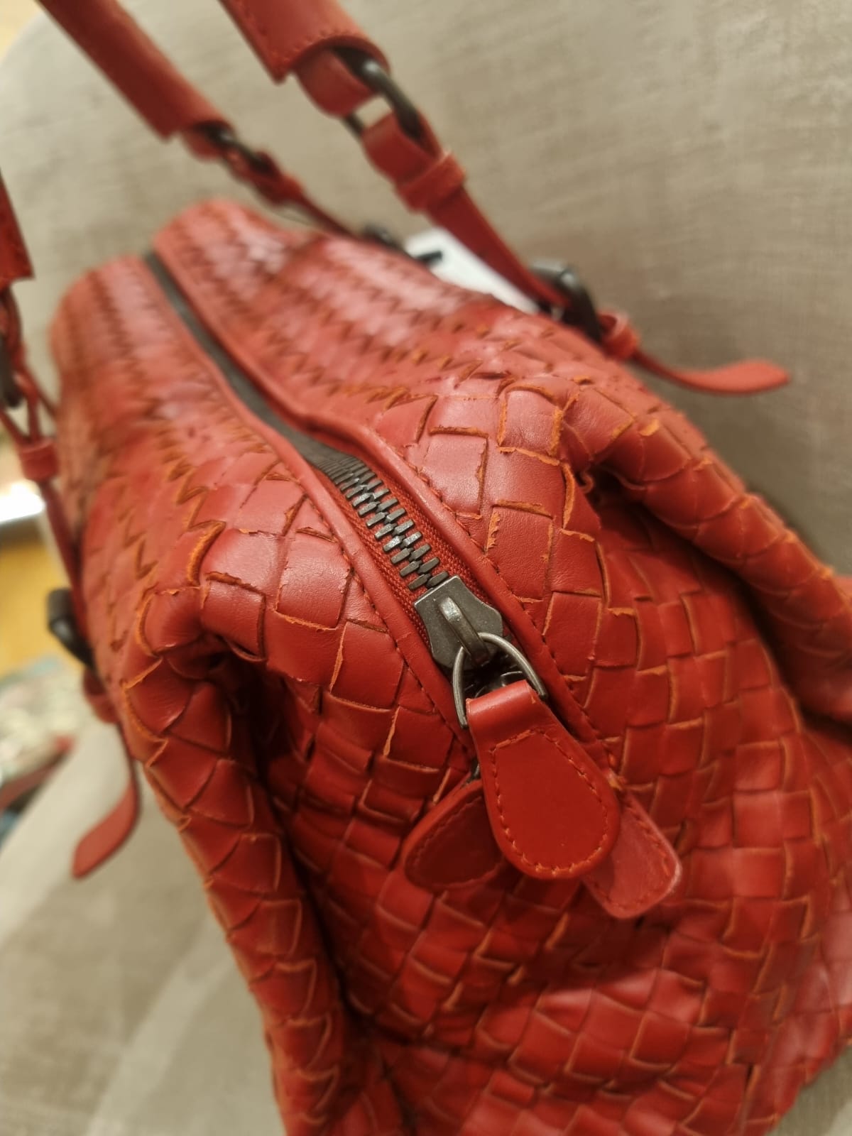 Bottega Veneta Boston Interciato