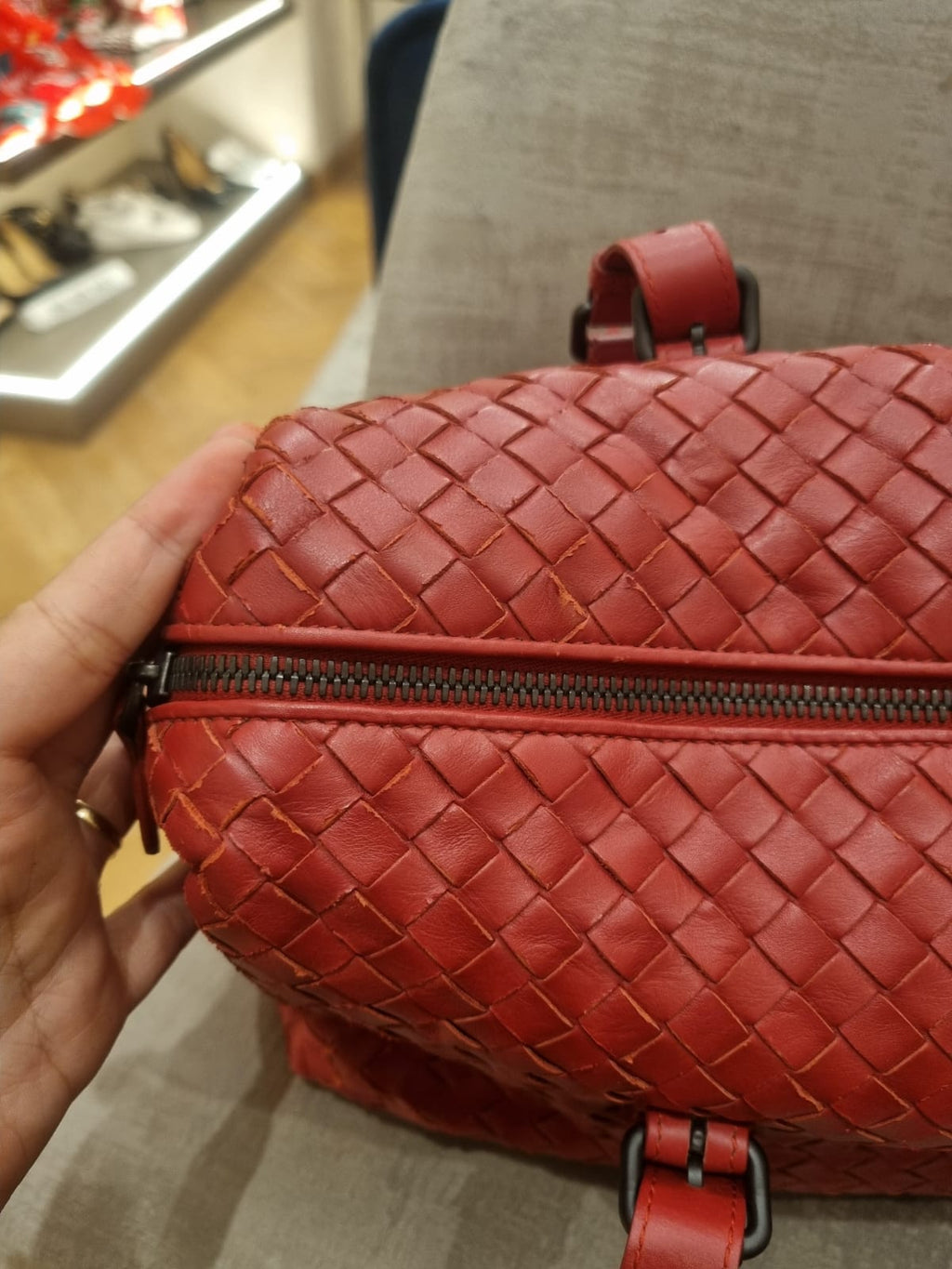Bottega Veneta Boston Interciato