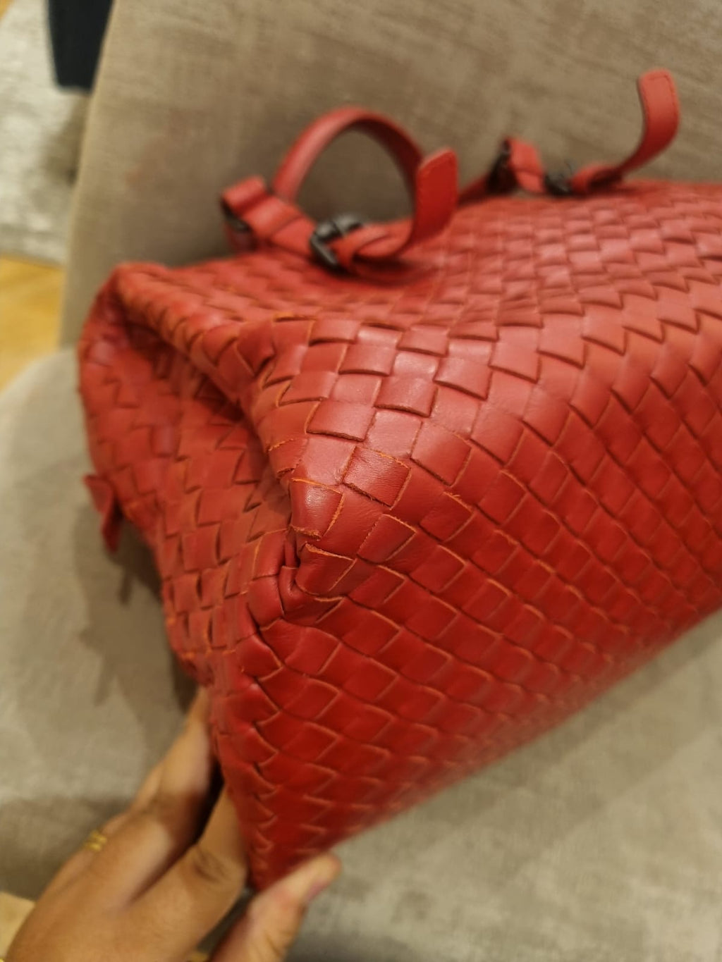 Bottega Veneta Boston Interciato