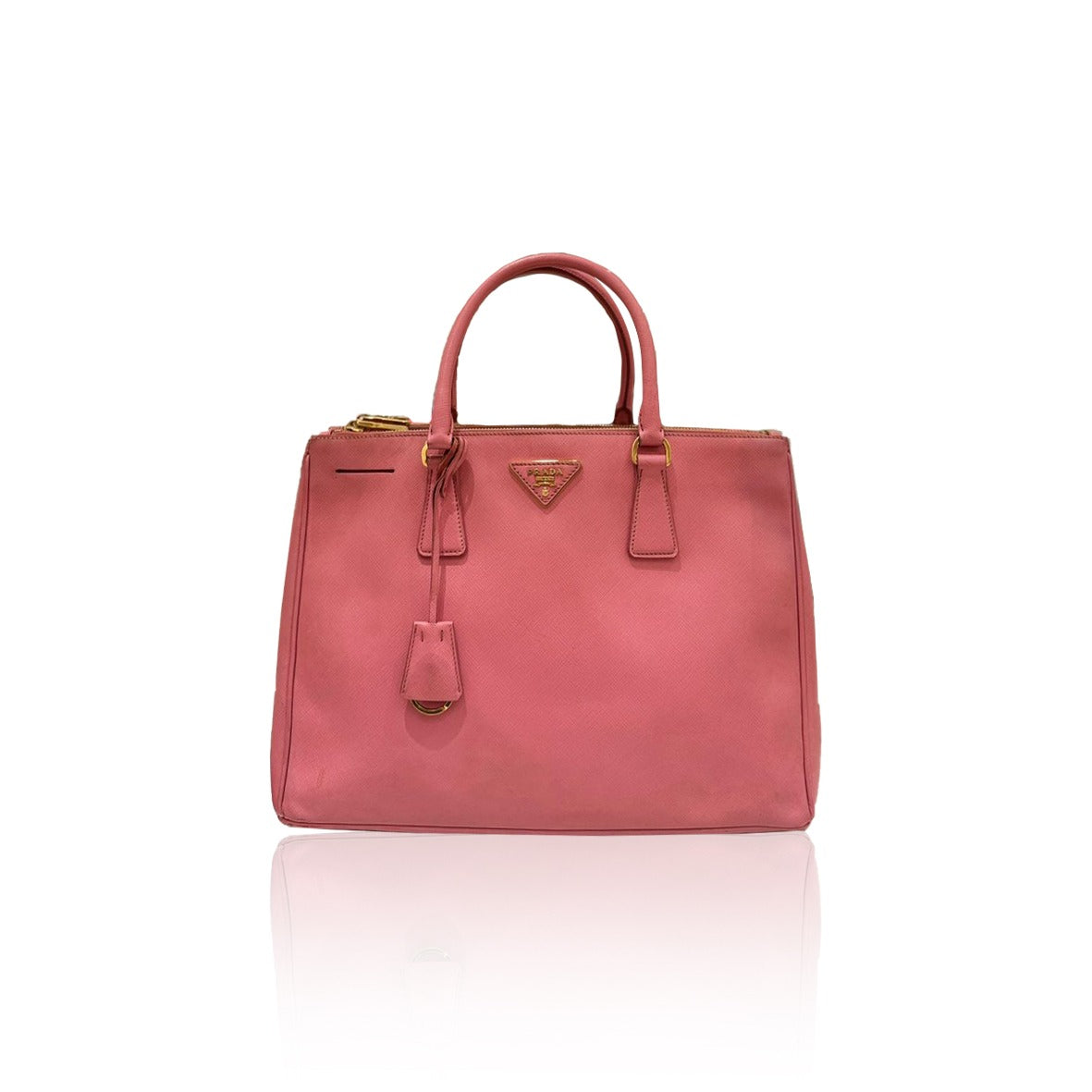 Prada Galierra Double zipper