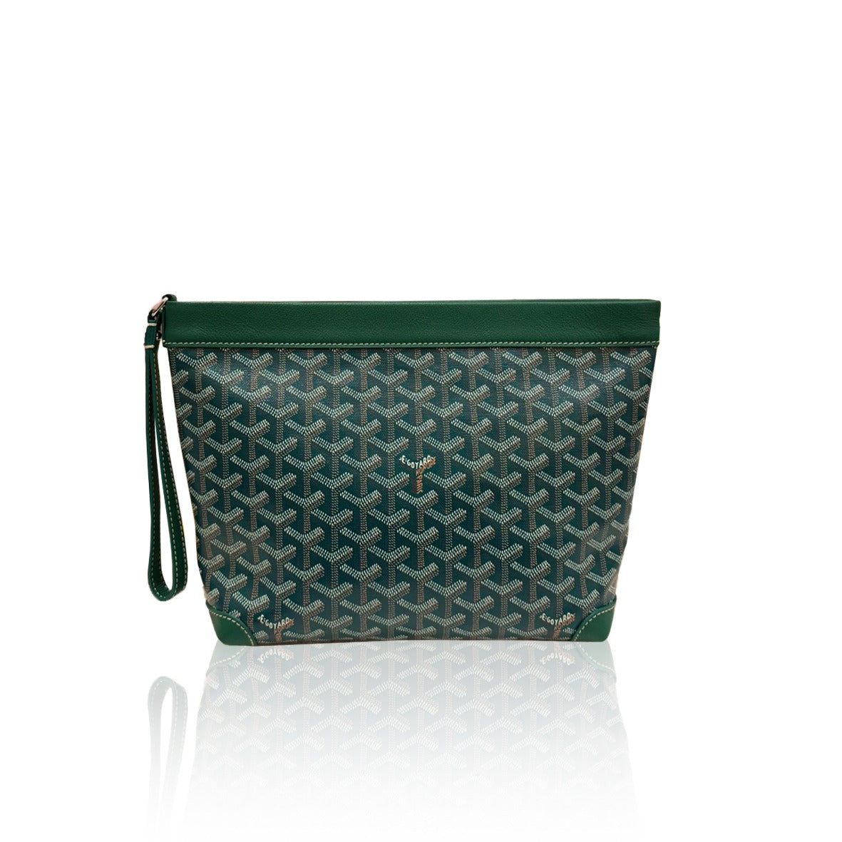 Goyard Conti Pouch Green