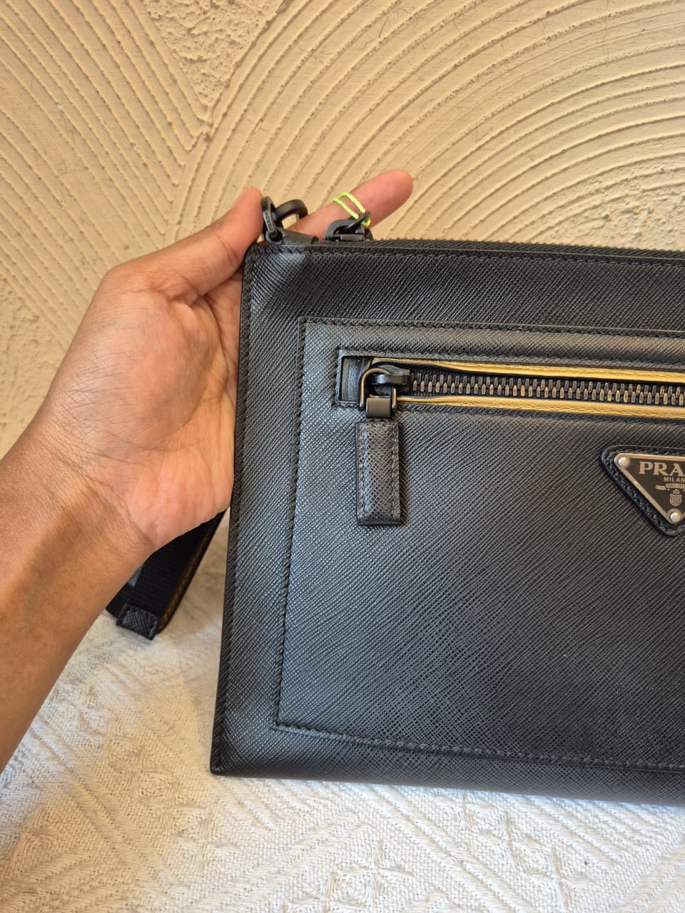 Prada Saffiano Clutch