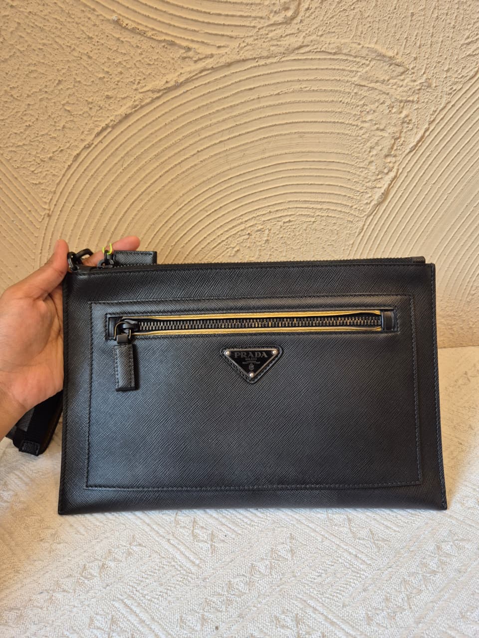 Prada Saffiano Clutch