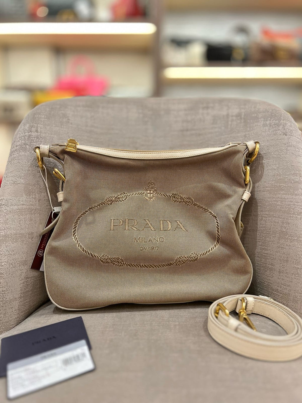 Prada Sling Jacquard