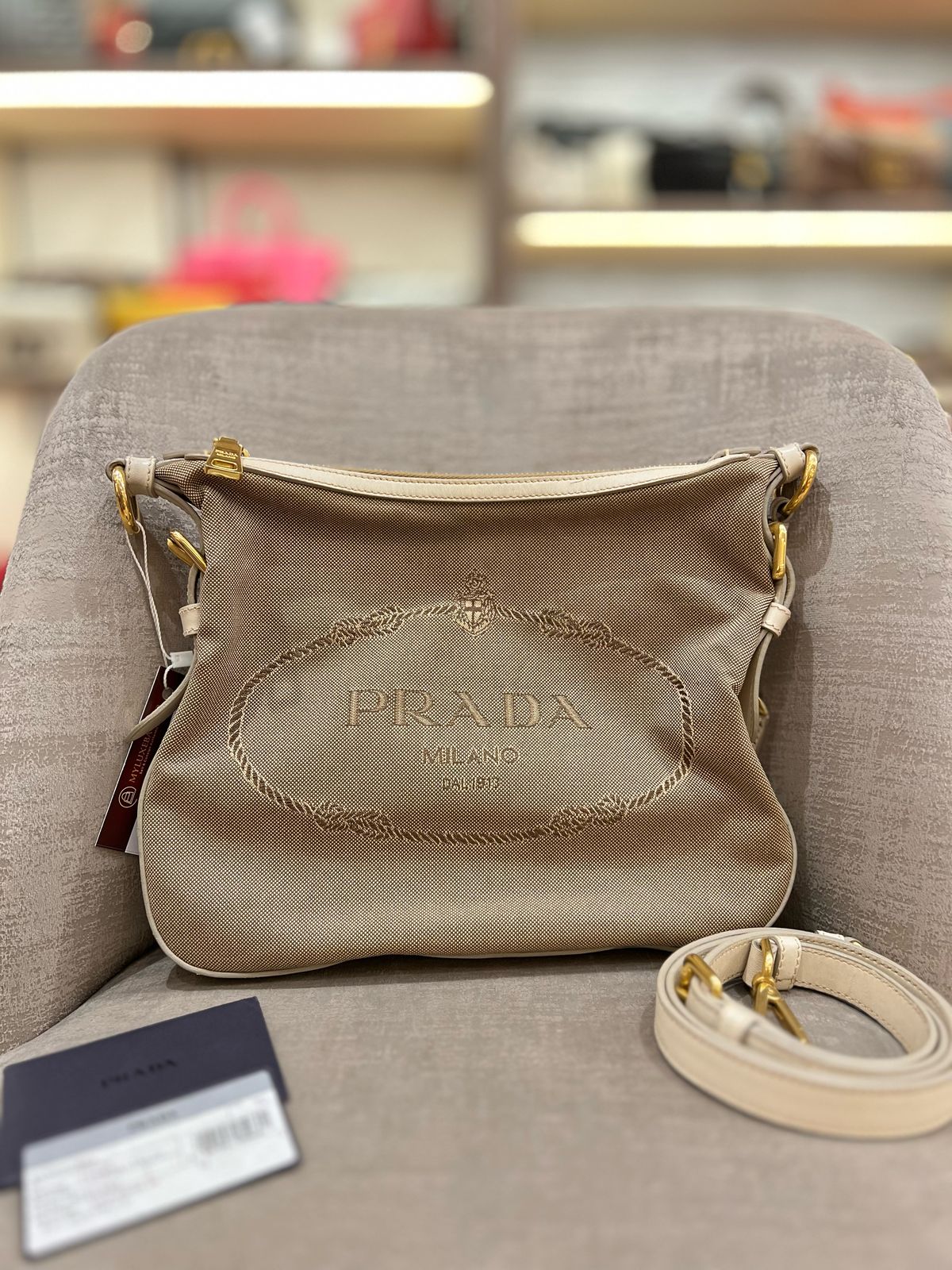 Prada Sling Jacquard
