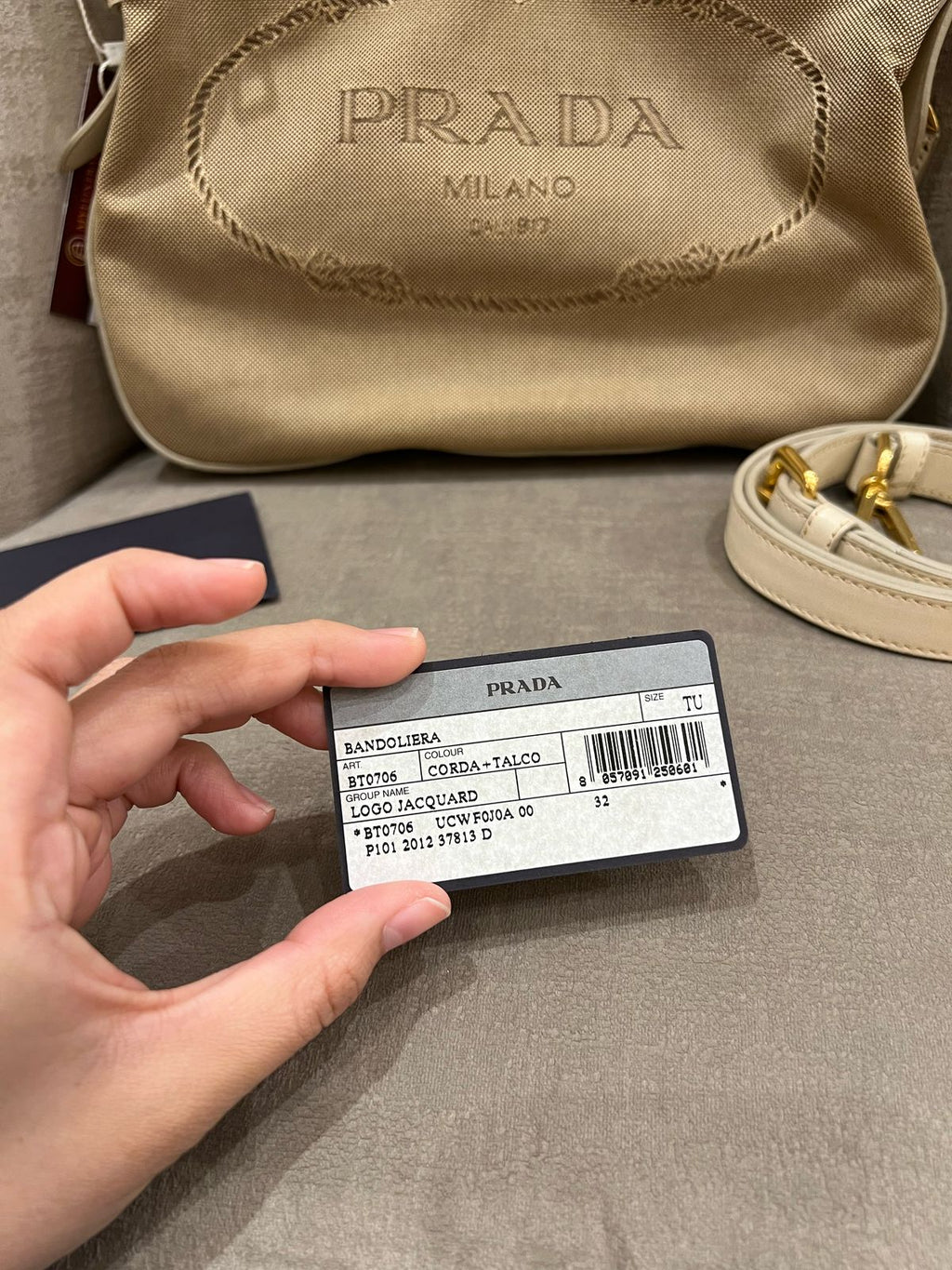 Prada Sling Jacquard