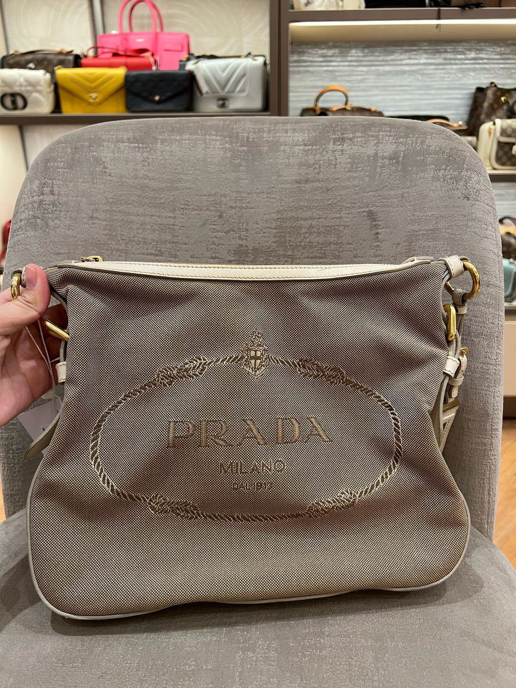 Prada Sling Jacquard