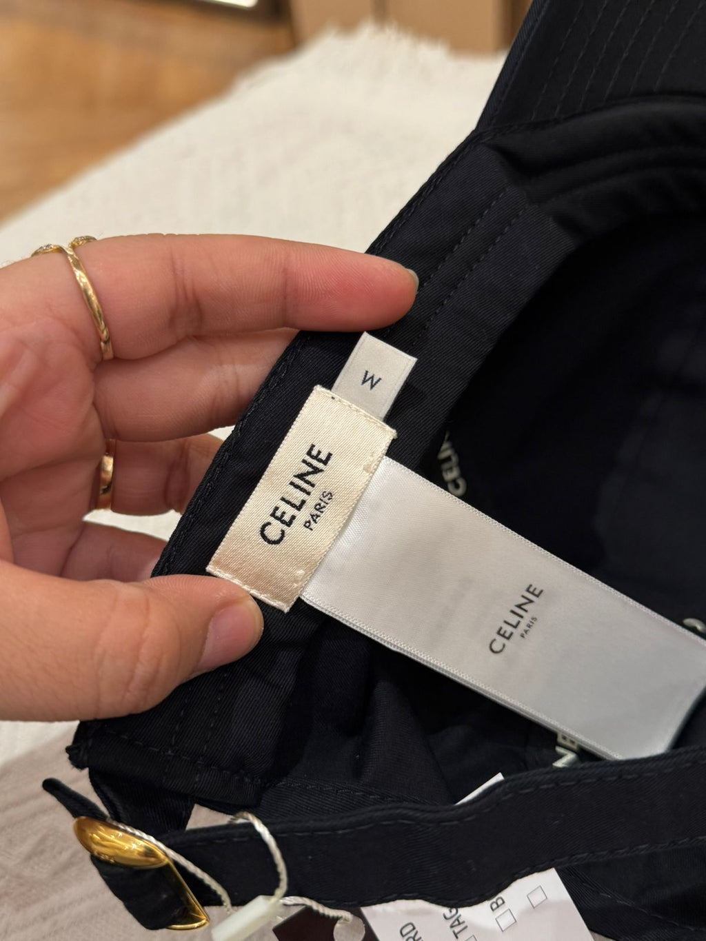 Celine Cap M Black