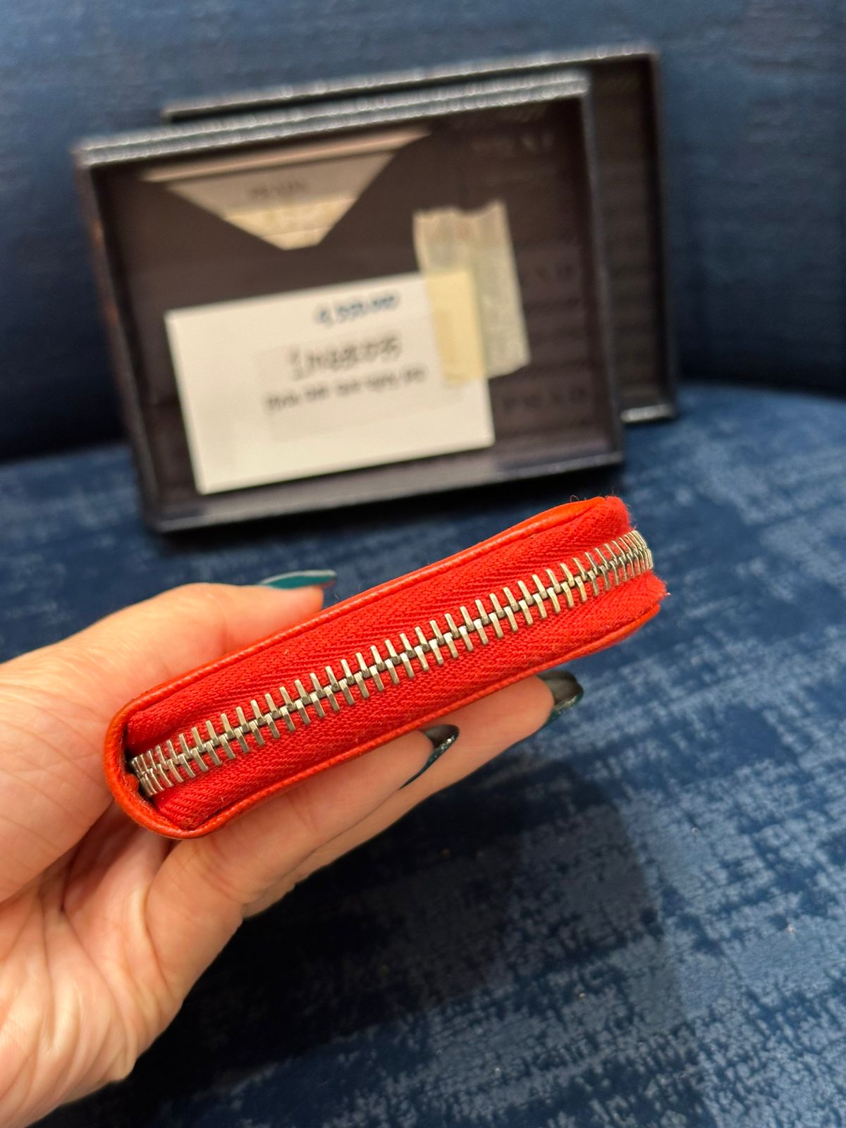 Prada Card Case Zippy
