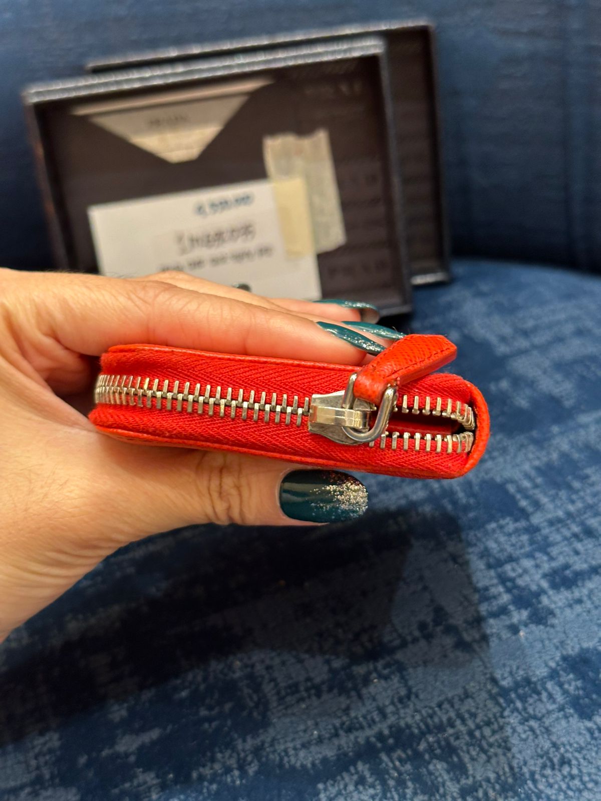 Prada Card Case Zippy