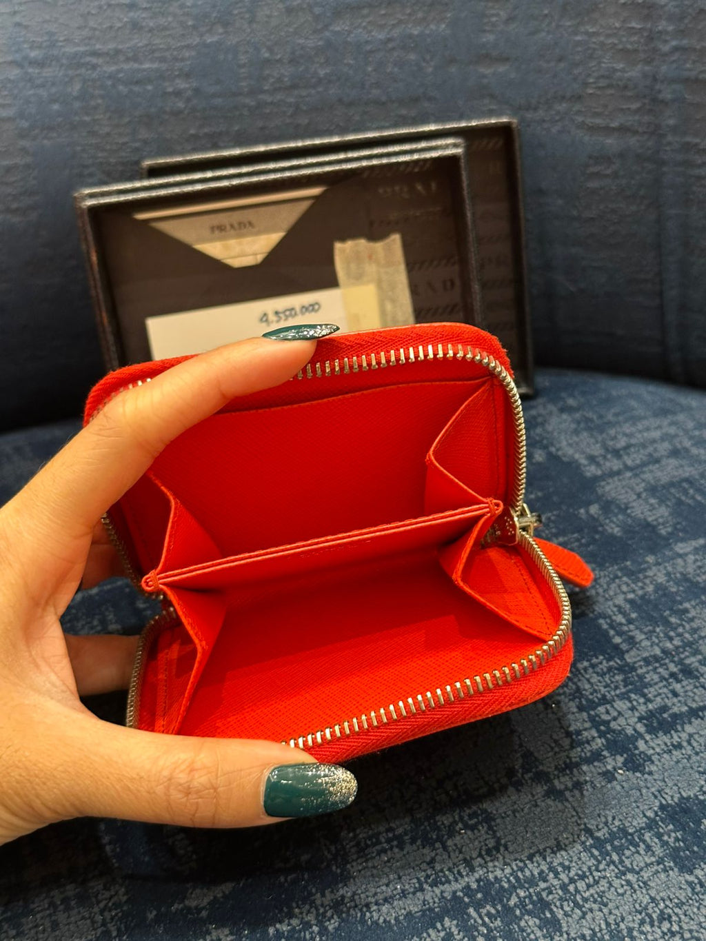 Prada Card Case Zippy