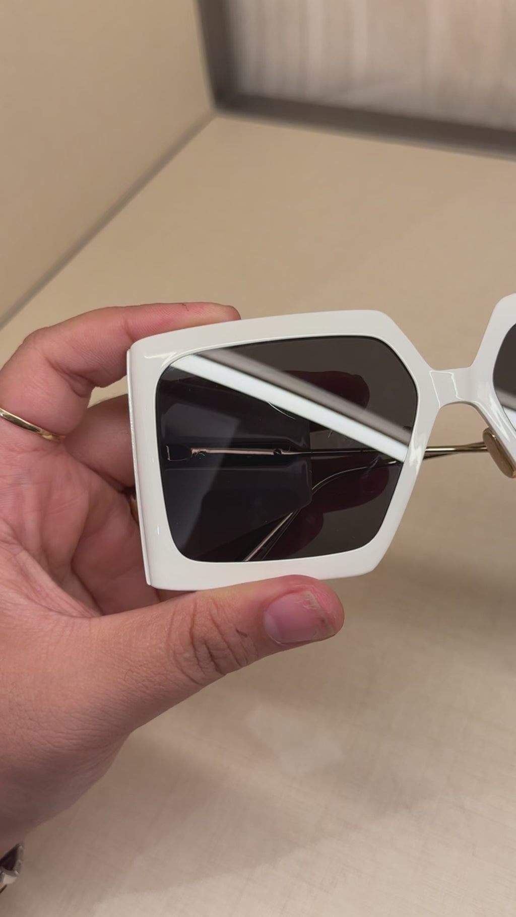 Dior Sunglasses White